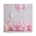 Ballonstaartje Happy Birthday Roségoud Ginger Ray (5st)