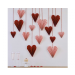 Hangdecoratie Hartjes Red & Pink Ginger Ray (16st) 