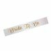Sjerp Bride To Be Wit/Goud