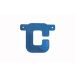 Letterslinger C Blauw