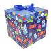 Cadeaudoos Gifts Blauw (22x22x22cm)