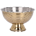 Champagneschaal op voet Goud