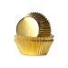 Cupcake Vorm S Metallic Goud 7cm (100st)