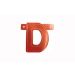 Letterslinger D Rood