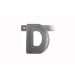 Letterslinger D Zilver