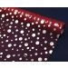 Decoratiestof Dots Rood & Goud (5m)