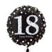 Folieballon 18 Happy Birthday Sparkling