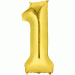 Folie Ballon 1 Goud XL