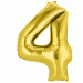 Folie Ballon 4 Goud XL