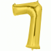 Folie Ballon 7 Goud XL