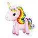 3D Folieballon Unicorn Roze