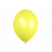 Heldere gele latex ballonnen, niet opgeblazen, verpakt per 50 stuks.