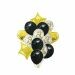 Ballonnentros Set Goud/Zwart (14st)