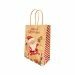 Cadeautasjes Kerstman Bruin (6st)