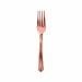 Plastic Vorken Metallic Roségoud (10st)