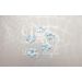 Deco Stoffen Bloem Blauw