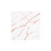 Servetten Marble Wit/Roségoud (20st)