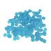 Zijdevloei Confetti Mint Blauw (40gr)