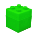 Legoblok Doosjes Groen (6st)