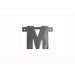 Letterslinger M Zilver