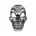 Skull Head Masker Zilver