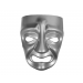 Komedie Masker Zilver