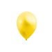 Mini Metallic Ballonnen Geel - 11cm - 20 stuks