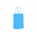 Papieren Mini Tasjes Blauw (10st)