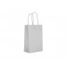 Papieren Mini Tasjes Wit (10st)