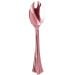 Plastic Lepels Metallic Roségoud (10st)