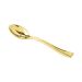 Plastic Mini Lepels Metallic Goud (24st)