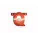 Letterslinger Q Rood
