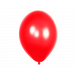 Rode latex ballonnen, opgeblazen tot 29 cm en perfect voor decoraties.