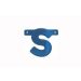 Letterslinger S Blauw