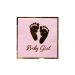 Servetten Baby Girl Voetjes Roze/Goud (20st)