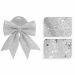 Kerstdeco Strik XL Zilver