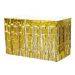 Folie Fringe Tafelrok Goud (275x74cm)