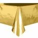 Plastic Tafelkleed Metallic Goud