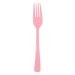 Plastic Vorken Roze - 2,5x18cm - 20 stuks