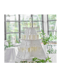 Drinkpiramide 3-lagen Wit Ginger Ray 