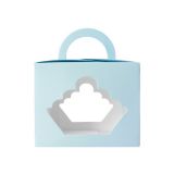 Cupcake Doos Blauw (3st)