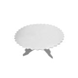 Taartdisplay Relief Zilver