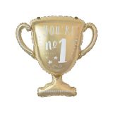 Folieballon Trofee You're No. 1 (79cm)