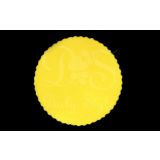 Tule Rondjes Kaal Ø24cm Geel