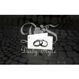 Bedankkaartje Ringen Zilver