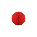 Honeycombbal ø20cm rood