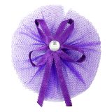 Deco Tule Strik Paars