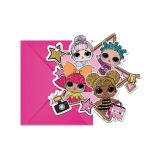 Uitnodigingen LOL Surprise - 6 stuks