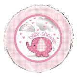 Folie Ballon Olifantje Roze