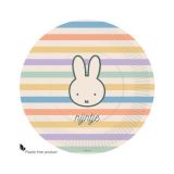 Stijlvolle Nijntje Pastel Borden - 23cm (8 stuks)